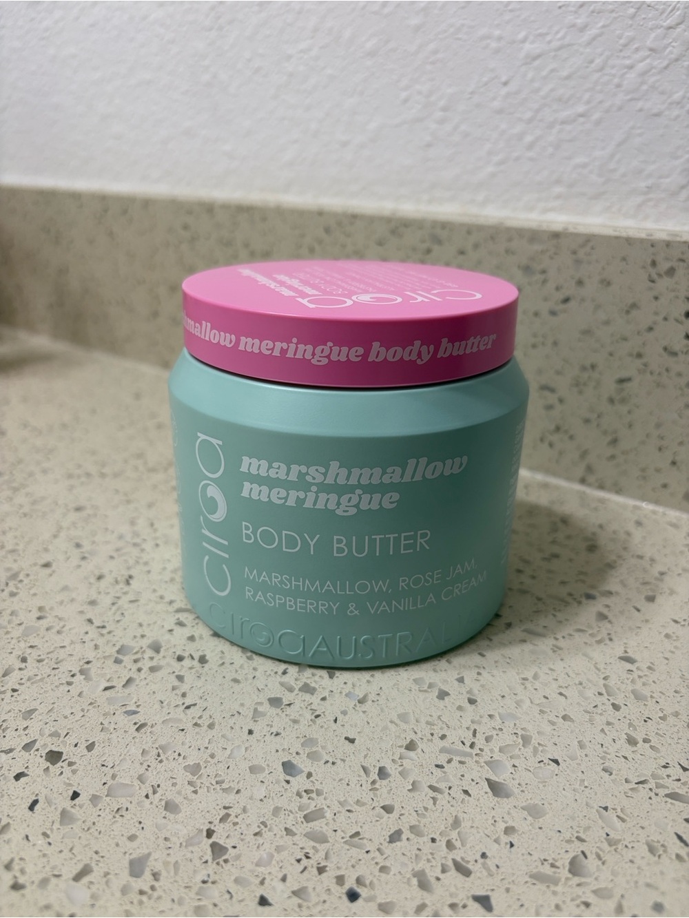 Ciroa Marshmallow Meringue Body Butter - Pink & Aqua